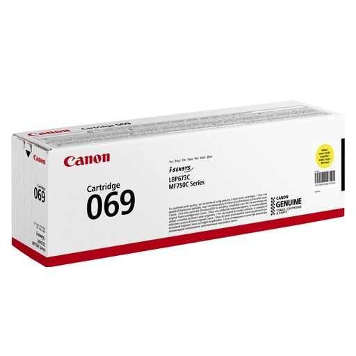 [738523] Canon Toner Cartridge 069 Y yellow