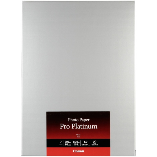 [168828] Canon PT-101 A 2, 20 Sheets Photo Paper Pro Platinum 300 g