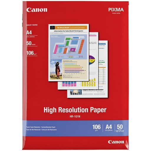 [402841] Canon HR-101 N A 4, 50 sheet 106 g