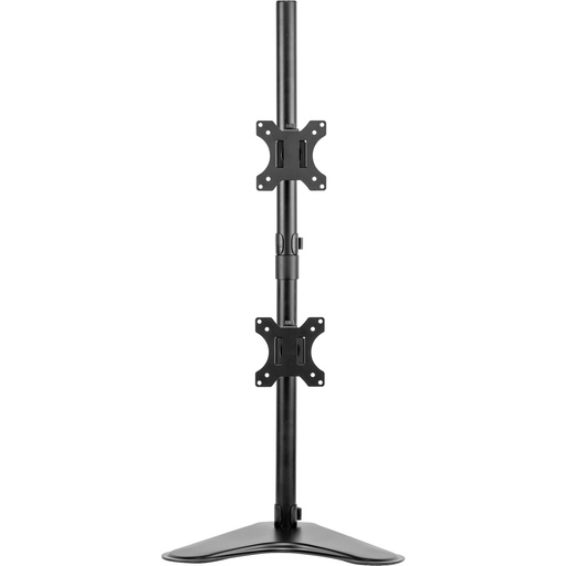 [553723] Fellowes Freestanding Dual Vertical Monitor Arm