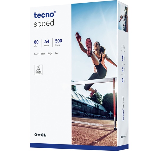 [616800] tecno speed Universal Paper A 4 80 g, 500 Sheets