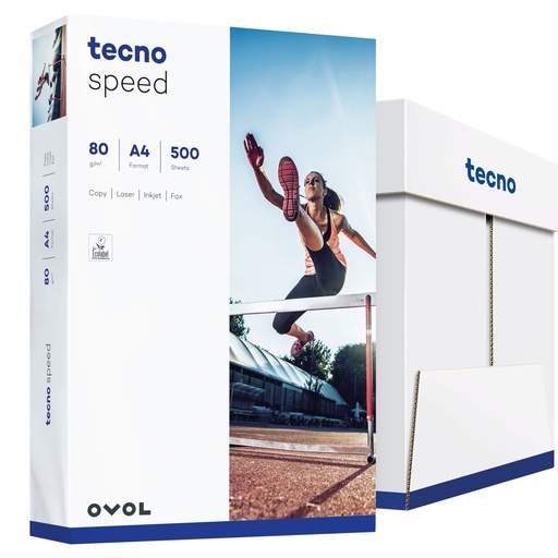 [616835] 120.000 Sh. tecno speed A 4 80 g Universal Paper white (Pallet)