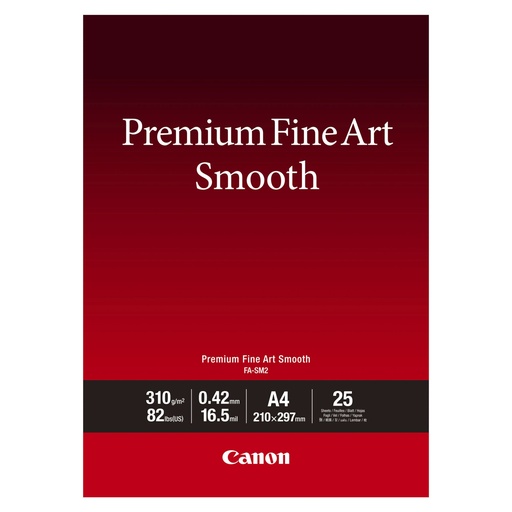 [700373] Canon FA-SM 2 Premium FineArt Smooth A 4, 25 Sheet, 310 g