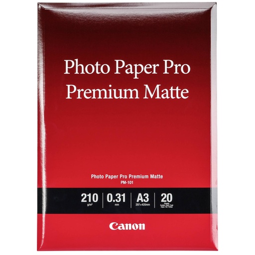 [736890] Canon PM-101 Pro Premium Matte A 3, 20 Sheet, 210 g