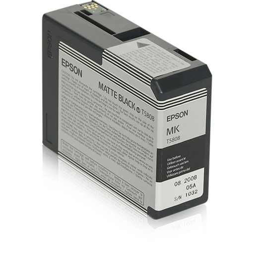 [101196] Epson ink cartridge matte black T 580  80 ml            T 58080N