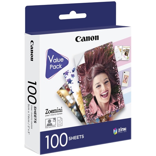 [813801] Canon ZP-2030 ZINK Paper 5 x 7,5 cm (100 Sheet)