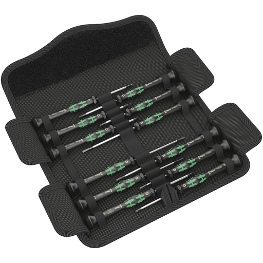 [420569] WERA Kraftform Micro 12 Parts Screwdriver Set Precision
