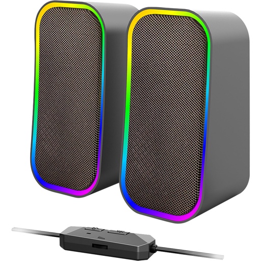 [223395] Speedlink TOKEN RGB Gaming Stereo Speaker, black