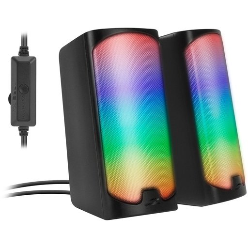 [223402] Speedlink TONOS RGB Gaming Stereo Speaker, black