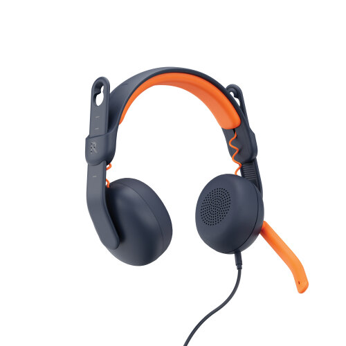 [225621] Logitech Zone Learn On-Ear Headset Wired for Learners USB-A