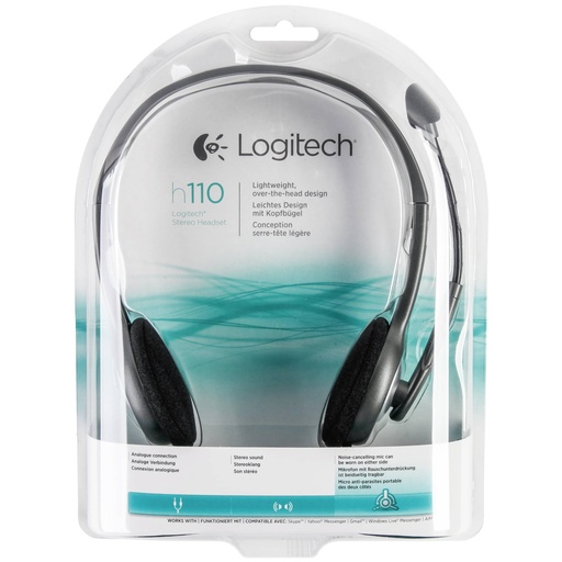 [786618] Logitech H 110 Stereo Headset
