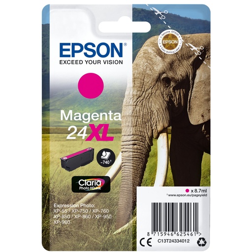 [267864] Epson ink cartridge XL magenta Claria Photo HD T 243     T 2433