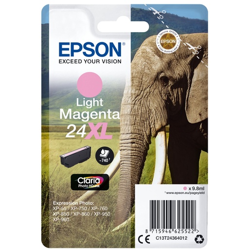 [267885] Epson ink cartridge XL light magenta Claria Photo HD   T 2436