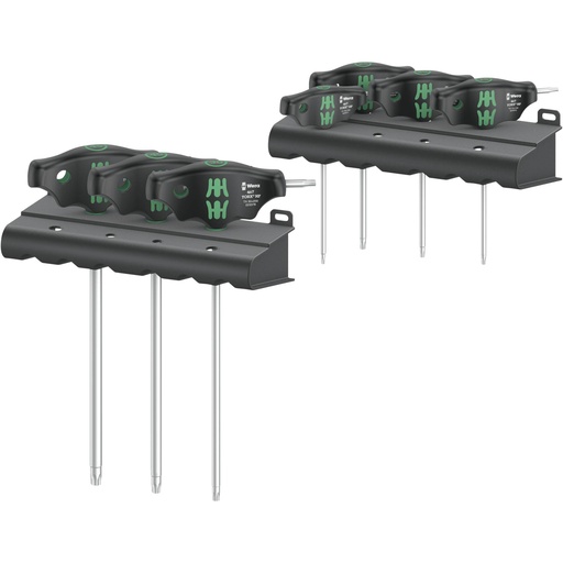 [540850] WERA 467/7 HF Set 1 screwdrivers T-handle TORX