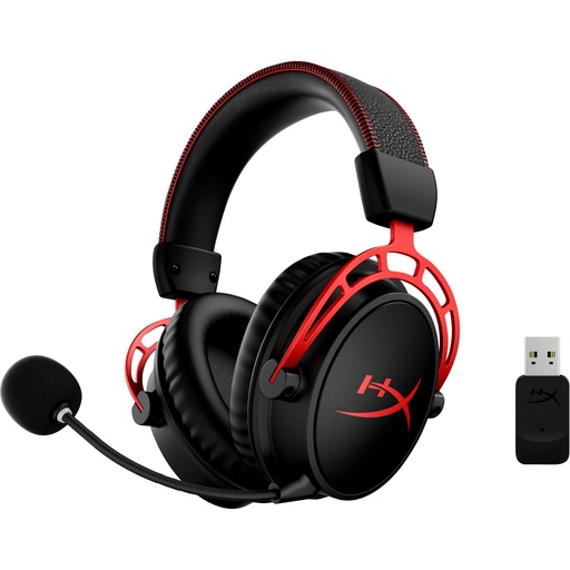 [197215] HyperX Cloud Alpha Headset schwarz-rot, wireless