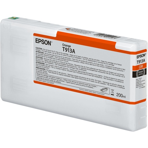 [292630] Epson ink cartridge orange T 913 200 ml              T 913A