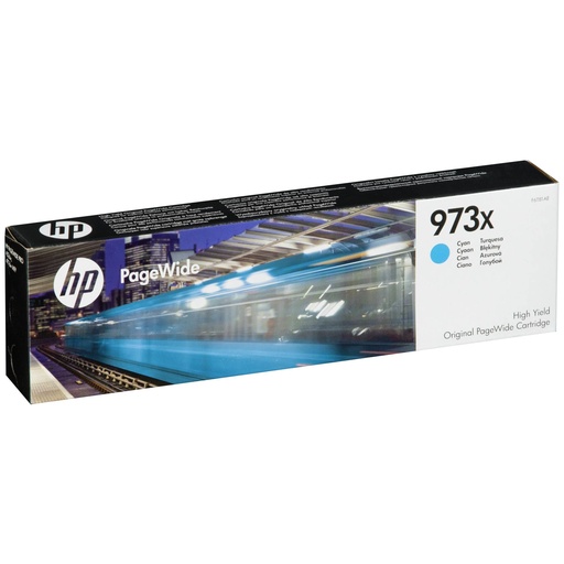 [310984] HP F6T81AE PageWide ink cartridge cyan No. 973 XL