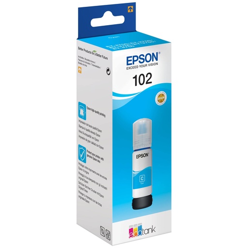 [342932] Epson EcoTank cyan T 102 70 ml               T 03R2