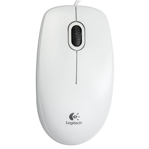 [739424] Logitech B100 Optical USB Mouse white OEM
