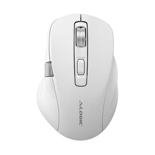 [124415] Alogic Apex Bluetooth Wireless Mouse White