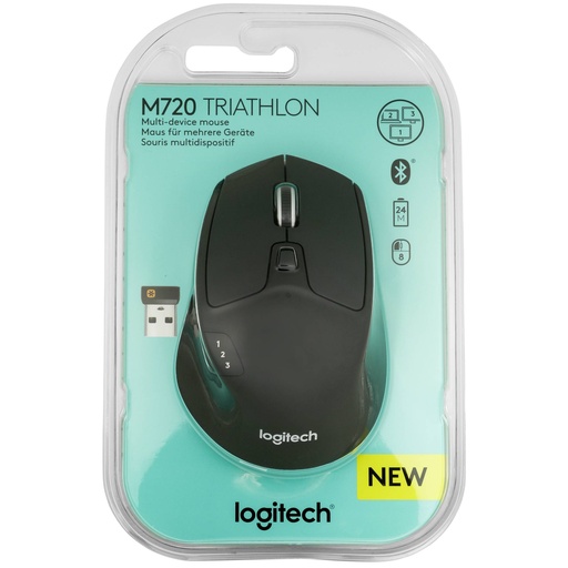 [237106] Logitech M720 Triathlon Wireless Mouse