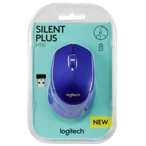 [251918] Logitech M330 Silent Plus blue