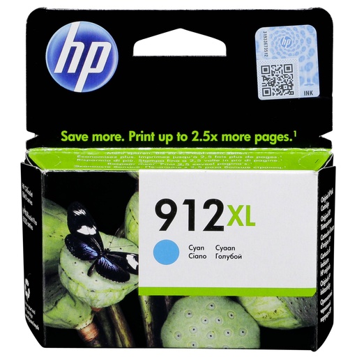 [503974] HP 3YL81AE ink cartridge cyan No. 912 XL