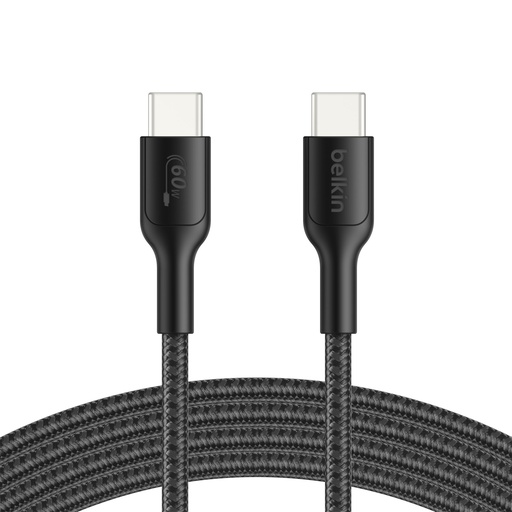 [173555] Belkin USB-C/USB-C Gaming Cable braded 2m Switch 2  ENA008hq2MBK