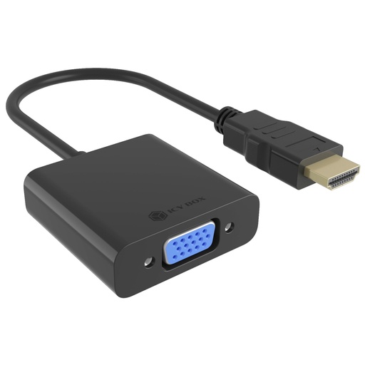 [192602] ICY BOX IB-AC502a HDMI A-Typ zu VGA Adapter
