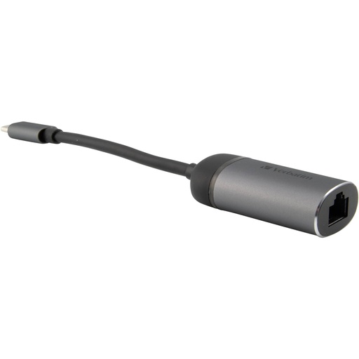 [481091] Verbatim USB-C auf Gigabit Ethernet Adapt. Kabel 10cm 49146