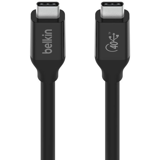 [700198] Belkin USB4 Cable USB-C/USB-C 40Gb/s 100W 0,8m   INZ001bt0.8MK