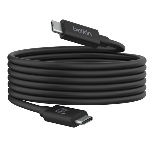 [869430] Belkin USB4 Cable USB-C/USB-C 2m 240W, 20Gbit/s, sw. INZ004bt2MBK