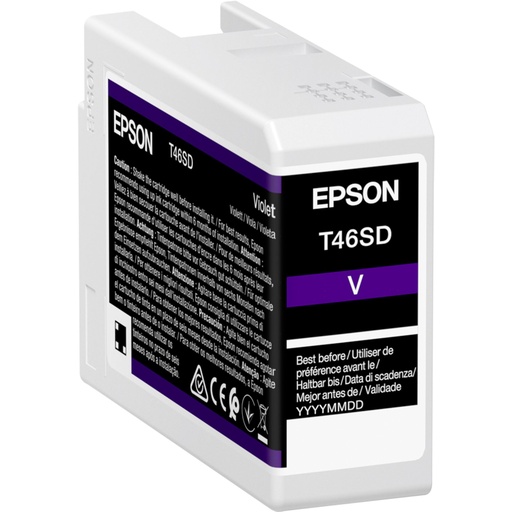 [565077] Epson ink cartridge purple T 46SD 25 ml Ultrachrome Pro 10
