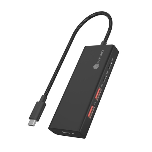 [102785] ICY BOX IB-HUB1436-CPD 4-Port USB 3.2 Gen 2 Hub