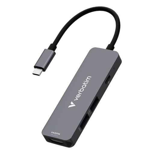 [151309] Verbatim USB-C Essentials Multi- Port Hub 4 Port            32155