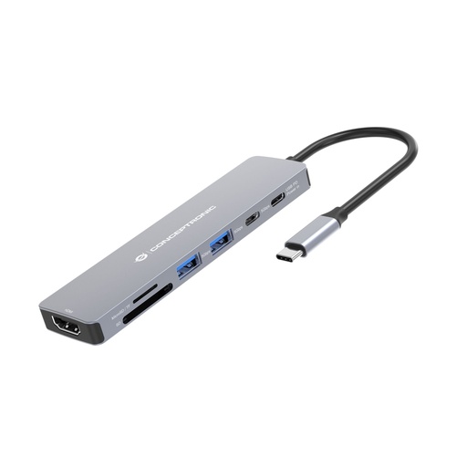 [154116] Conceptronic DONN28G 7 in 1 Dockingstation