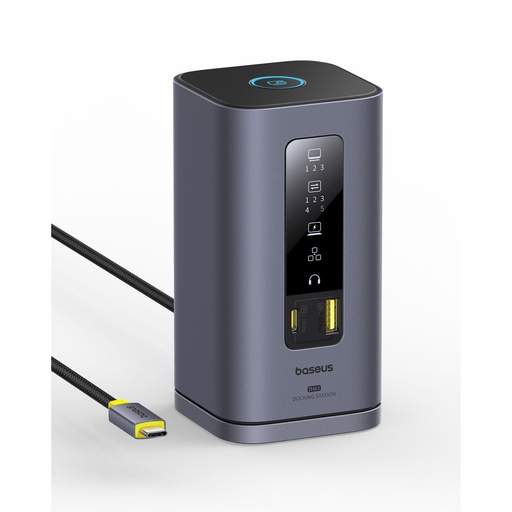 [172365] Baseus Spacemate Series 11-in-1 (MAC) Docking Station, Grau