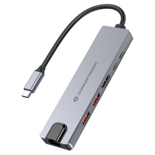 [176453] Conceptronic DONN29G 6-in-1 Docking Station