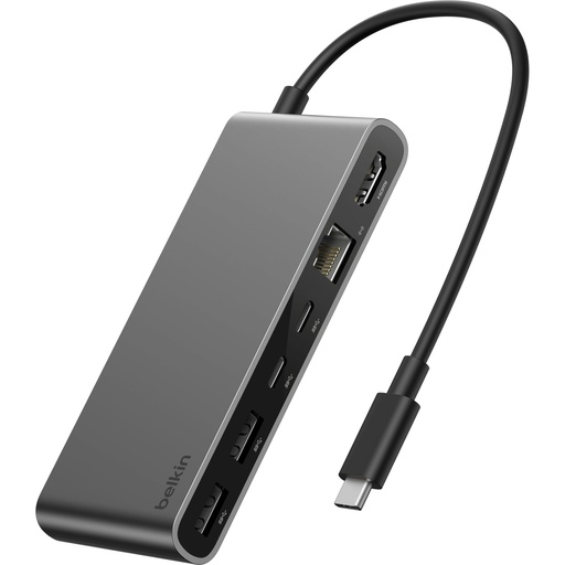 [209472] Belkin CONNECT USB-C 8-in-1 Hub Dual USB-C Ports si. INC024hqSGY