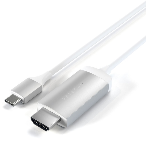 [303144] Satechi Type-C to 4K HDMI Cable silver