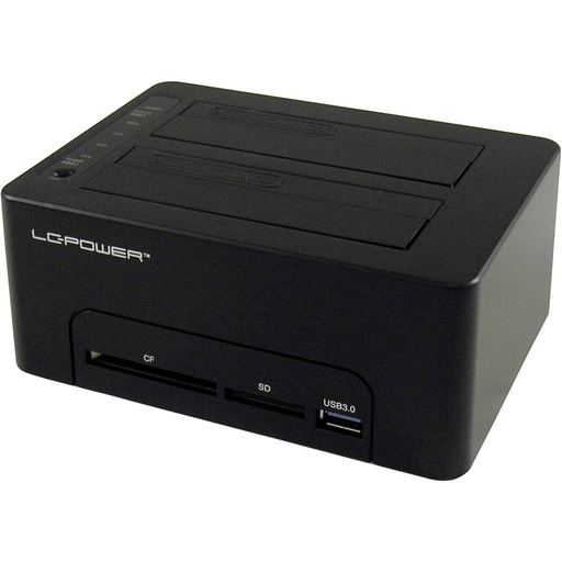 [438006] LC-Power LC-DOCK-U3-CR HDD docking station CF/SD card r