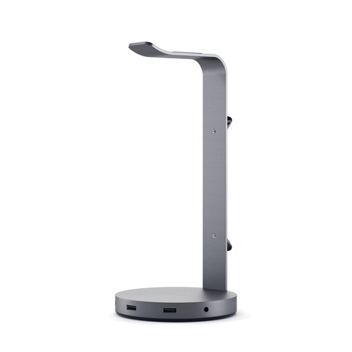 [625480] Satechi Aluminum Headphone Stand Hub space grey