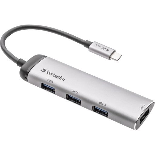 [663399] Verbatim USB-C Multiport Hub Four Port USB 3.2 Gen 1