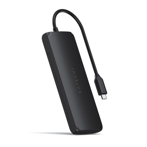 [687493] Satechi USB-C Hybrid Multiport Adapter with SSD Enclosure black