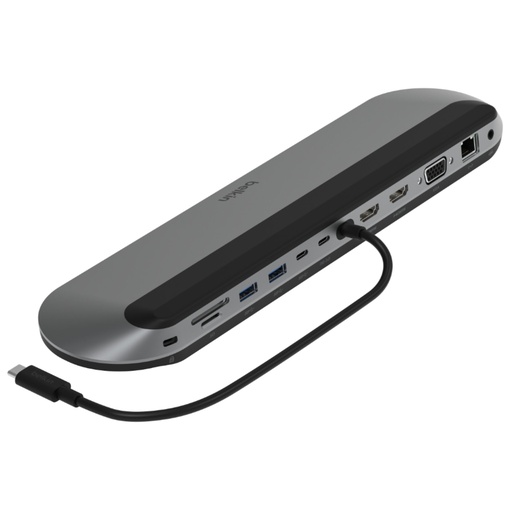 [862773] Belkin CONNECT USB-C 11-in-1 Pro Dock, PD 100W 2xHDMI INC014btSGY