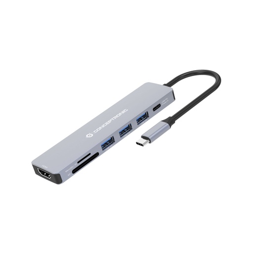 [883745] Conceptronic DONN19G 7-in-1 Docking Station