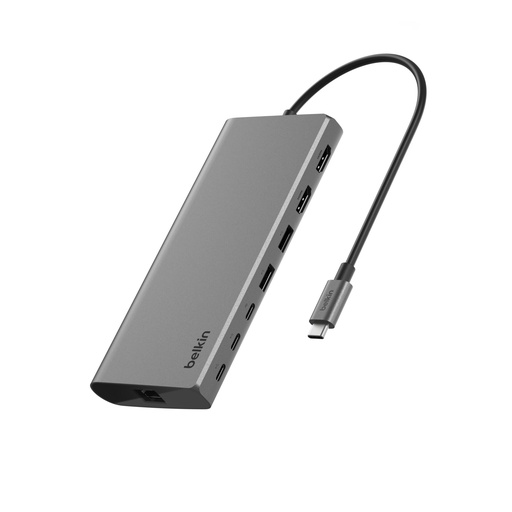 [889002] Belkin CONNECT USB-C 8-in-1 Core for 2 Monitors  INC015btSGY-CZ