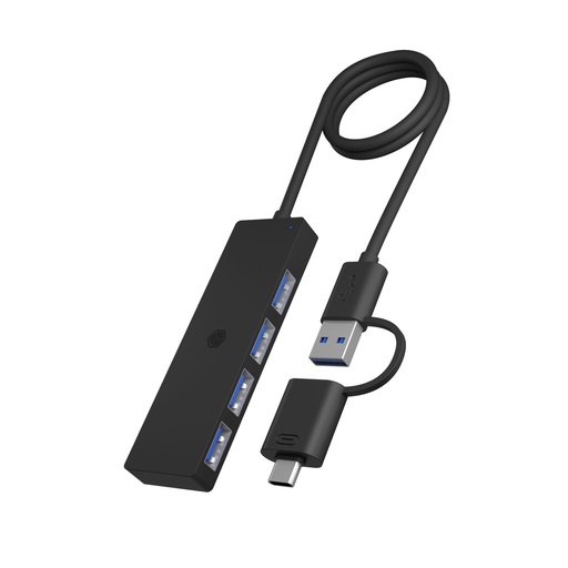 [895470] ICY BOX IB-HUB1424-C3 4-Port USB Type-A Hub