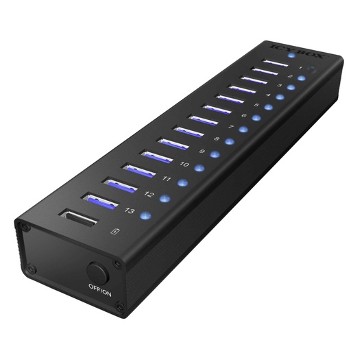 [896581] ICY BOX IB-AC6113 13-Port USB 3.0 Hub