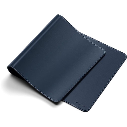 [113040] Satechi Vegan-Leather Premium Desk Mat Blue